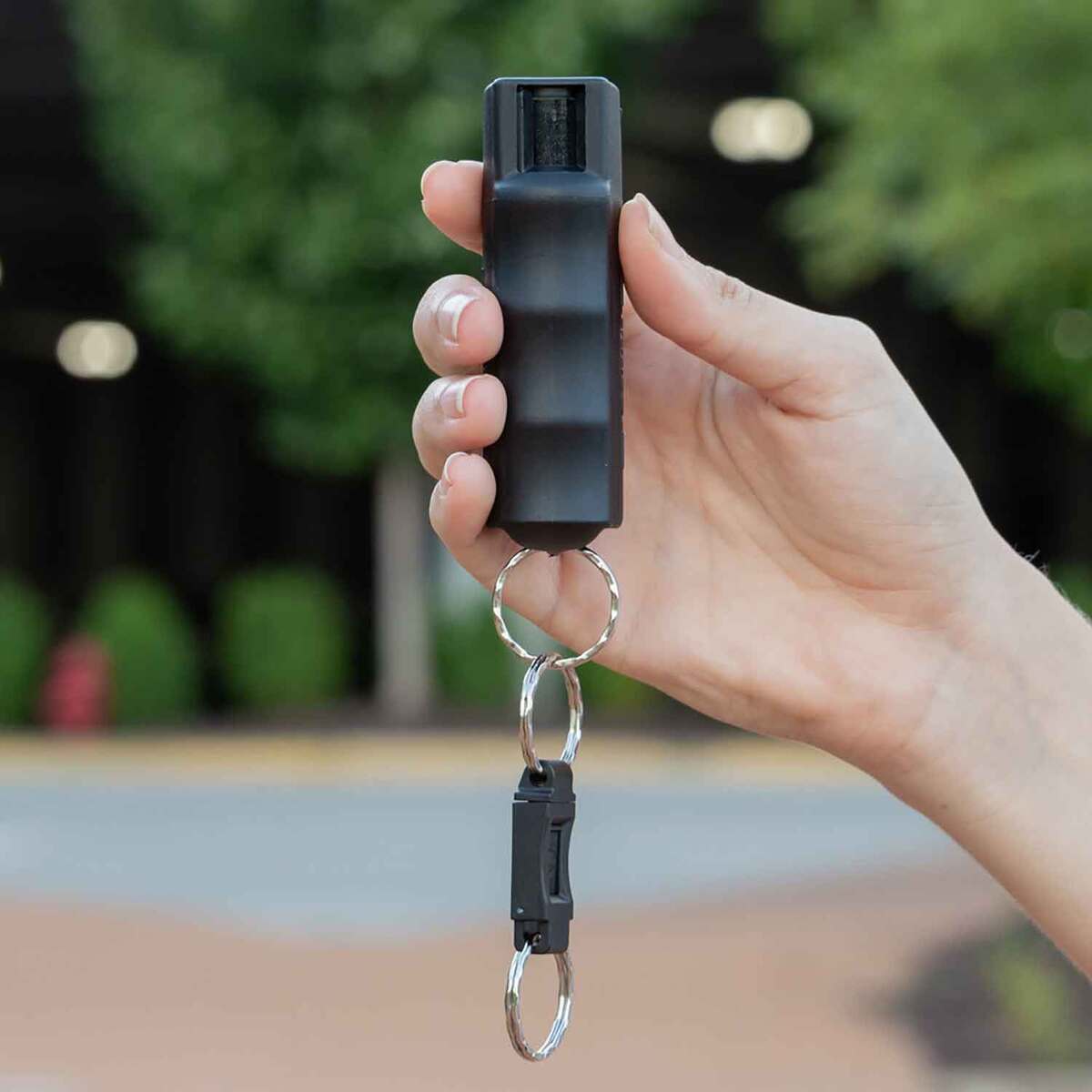 SABRE Pepper Spray Combo Pack - 0.54oz - Black & Purple 0.54oz SABRE Pepper Spray Combo Pack - 0.54oz - Black & Purple 0.54oz