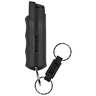 SABRE Pepper Spray with Quick Release Key Ring - 0.54oz - Black 0.54oz