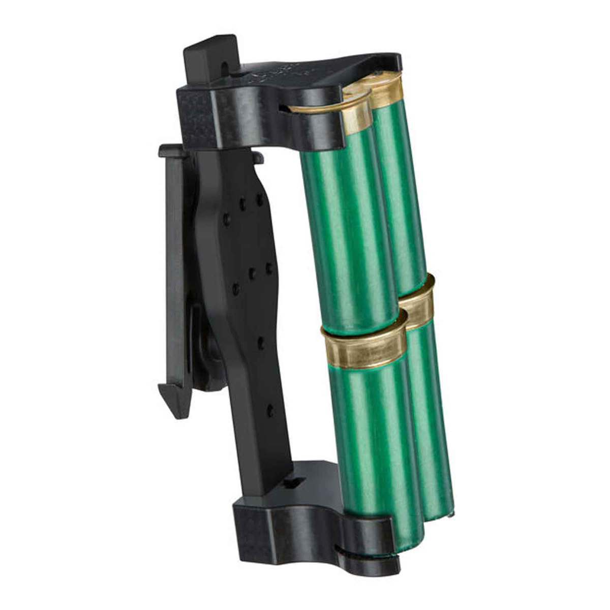 Safariland Model 086 Double Shotgun Shell Holder - 4 Rounds - Black Safariland Model 086 Double Shotgun Shell Holder - 4 Rounds - Black
