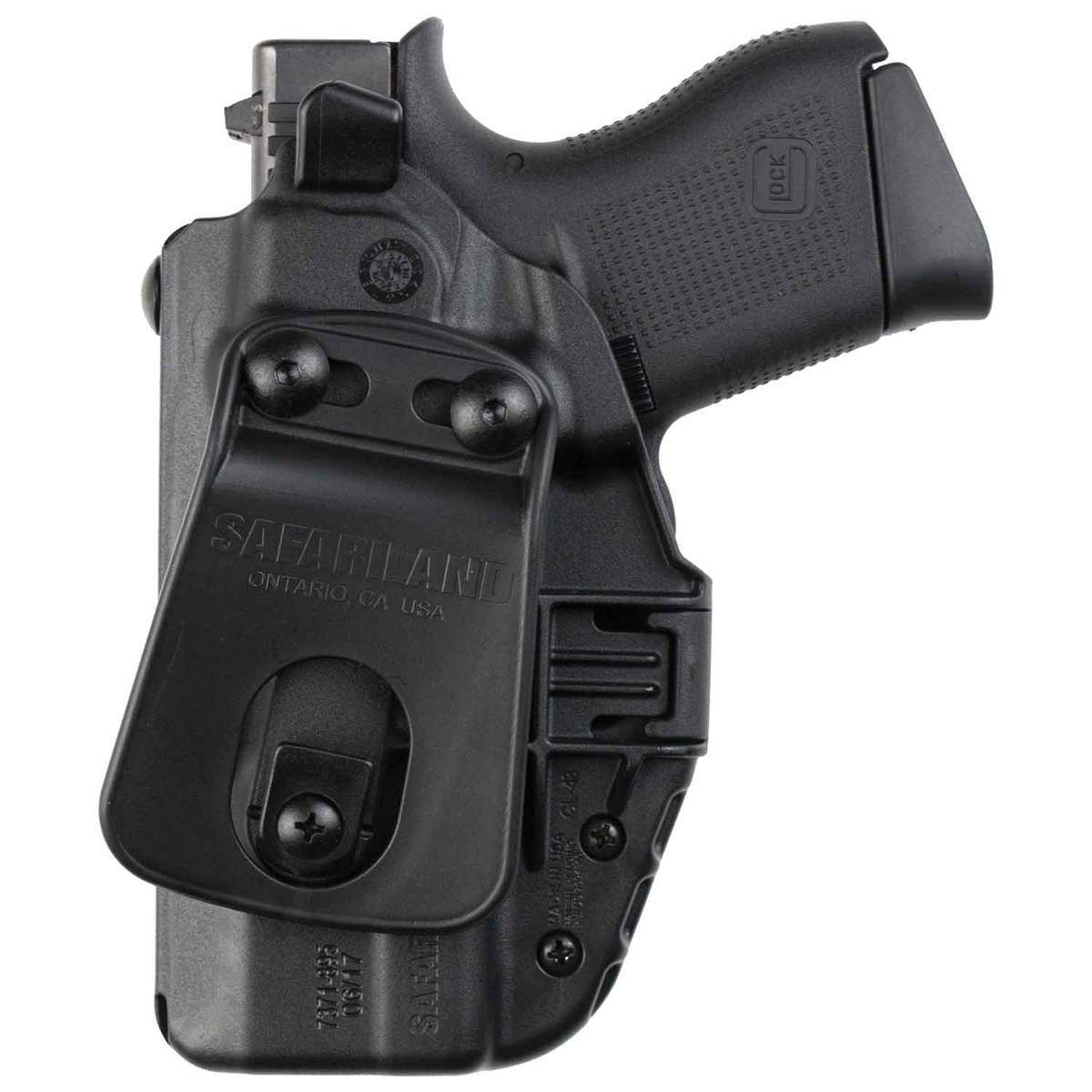 Safariland Model 7371 7TS ALS Sig Sauer P365 Outside The Waistband Right Hand Holster - Black Safariland Model 7371 7TS ALS Sig Sauer P365 Outside The Waistband Right Hand Holster - Black