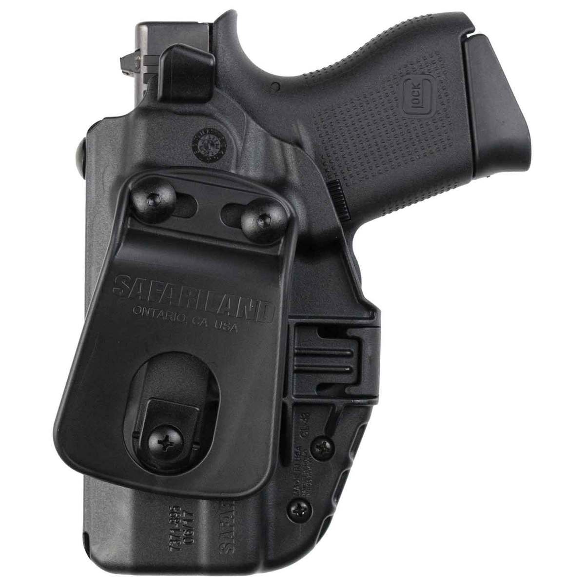 Safariland Model 7371 7TS ALS Springfield Armory XDS Compact Outside The Waistband Right Hand Holster - Black Safariland Model 7371 7TS ALS Springfield Armory XDS Compact Outside The Waistband Right Hand Holster - Black