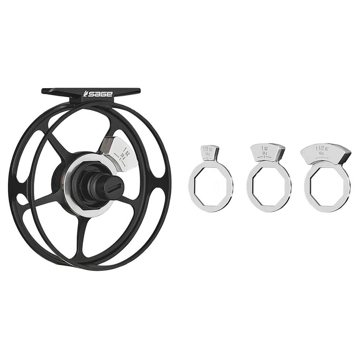 Sage ESN Stealth Fly Fishing Reel - 2-5wt, Stealth Black - Stealth 2/3/4/5 Sage ESN Stealth Fly Fishing Reel - 2-5wt, Stealth Black - Stealth 2/3/4/5