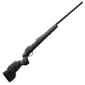 Sako 85 Carbon Wolf Black Bolt Action Rifle - 7mm Remington Magnum - 24.3in