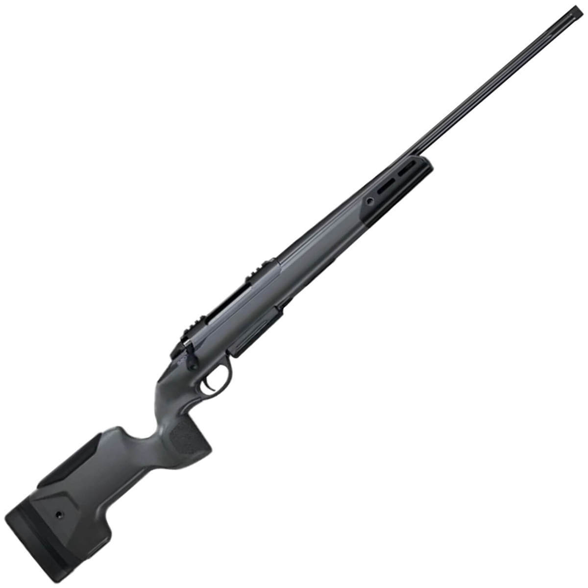Sako S20 Precision Cerakote Black Bolt Action Rifle - 7mm Remington Magnum - 24in - Black Sako S20 Precision Cerakote Black Bolt Action Rifle - 7mm Remington Magnum - 24in - Black