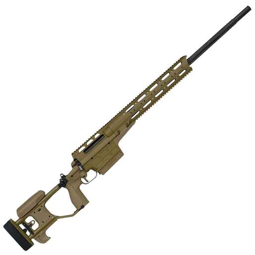 Sako TRG M10 Coyote Brown Cerakote Bolt Action Rifle - 300 Winchester Magnum - 24in - Brown image