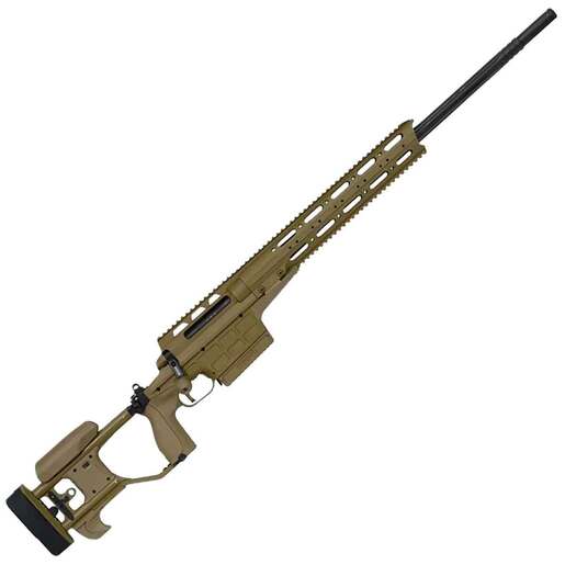 Sako TRG M10 Coyote Brown Cerakote Bolt Action Rifle - 338 Lapua Magnum - 27in - Brown image