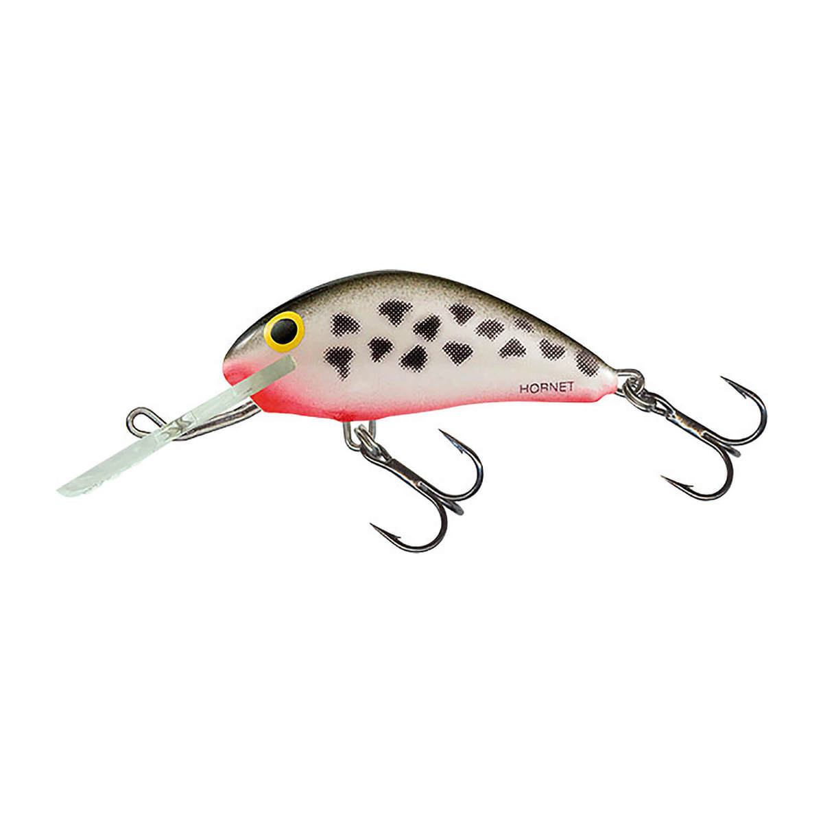 Salmo Hornet Floating Crankbait - Dalmation, 1/16oz, 1-5/8in, 5-10ft - Dalmation Salmo Hornet Floating Crankbait - Dalmation, 1/16oz, 1-5/8in, 5-10ft - Dalmation