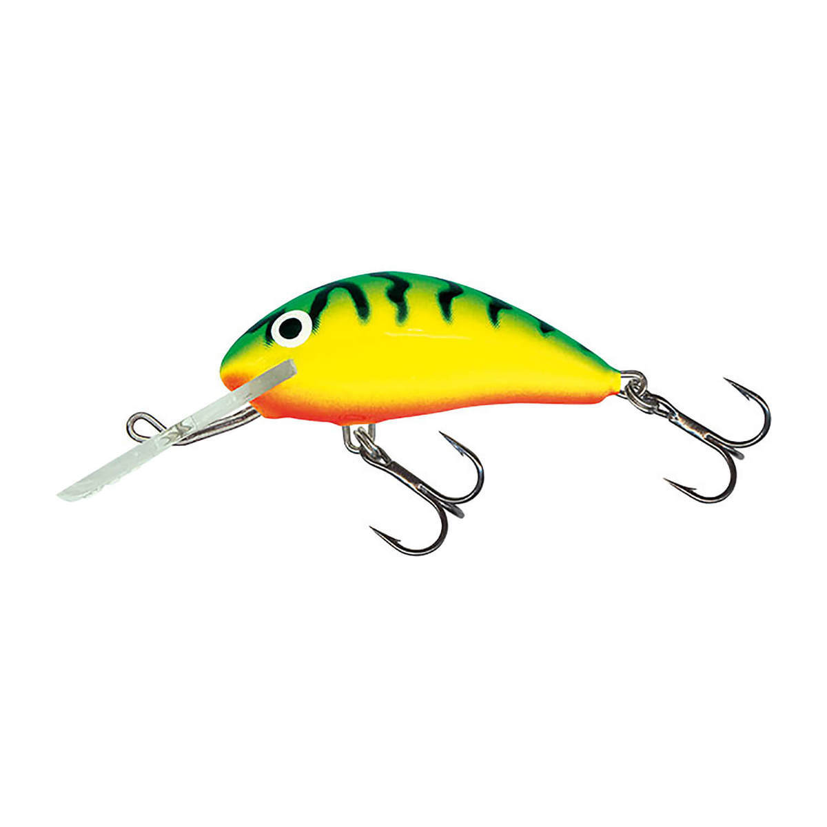 Salmo Hornet 5 Floating Crankbait - Green Tiger, 1/4oz, 2in, 6.5-15ft - Green Tiger Salmo Hornet 5 Floating Crankbait - Green Tiger, 1/4oz, 2in, 6.5-15ft - Green Tiger