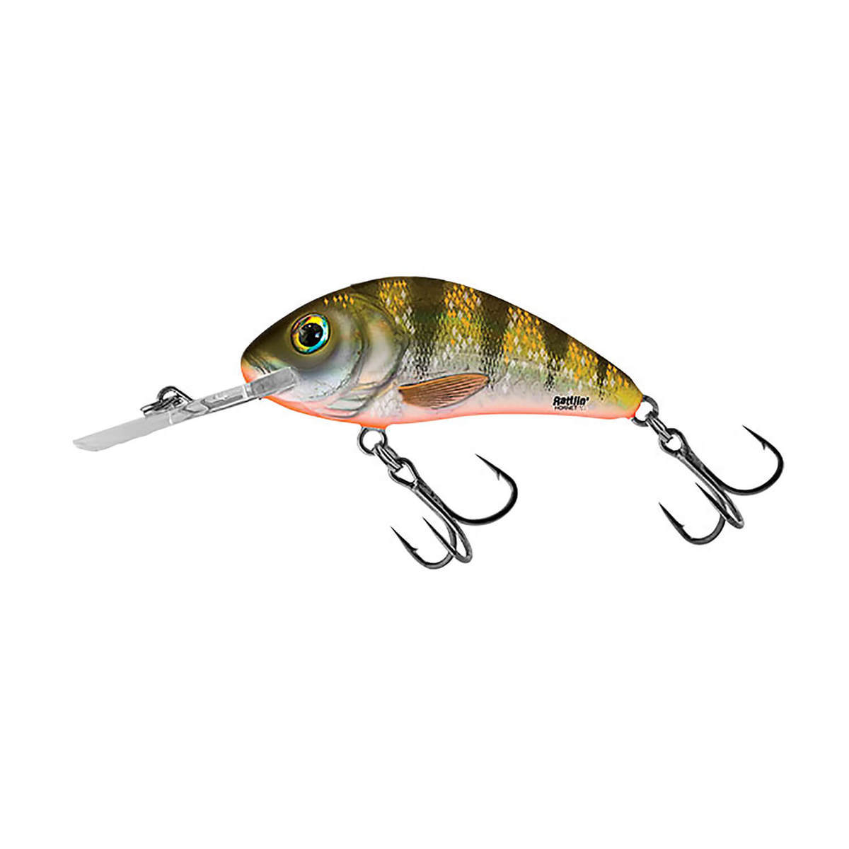 Salmo Rattlin Hornet Floating Round Bill Medium Diving Crankbait Salmo Rattlin Hornet Floating Round Bill Medium Diving Crankbait