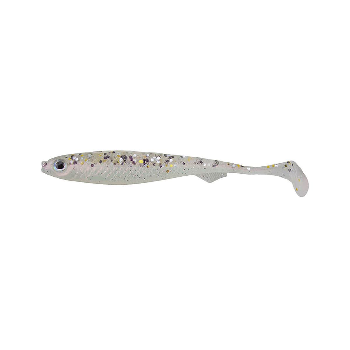 Salmo Slick Shad Soft Swimbait - Salt N Pepper UV, 2-3/4in - Salt N Pepper UV Salmo Slick Shad Soft Swimbait - Salt N Pepper UV, 2-3/4in - Salt N Pepper UV