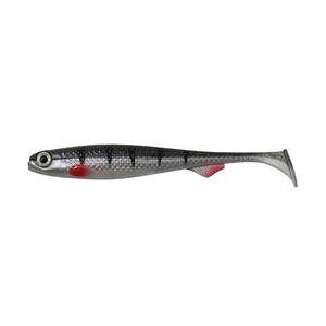 Salmo Slick Shad Soft Swimbait - Young Perch UV, 2-3/4in