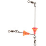 Oregon Tackle Salmon Spreader With Swivels Hook Rig