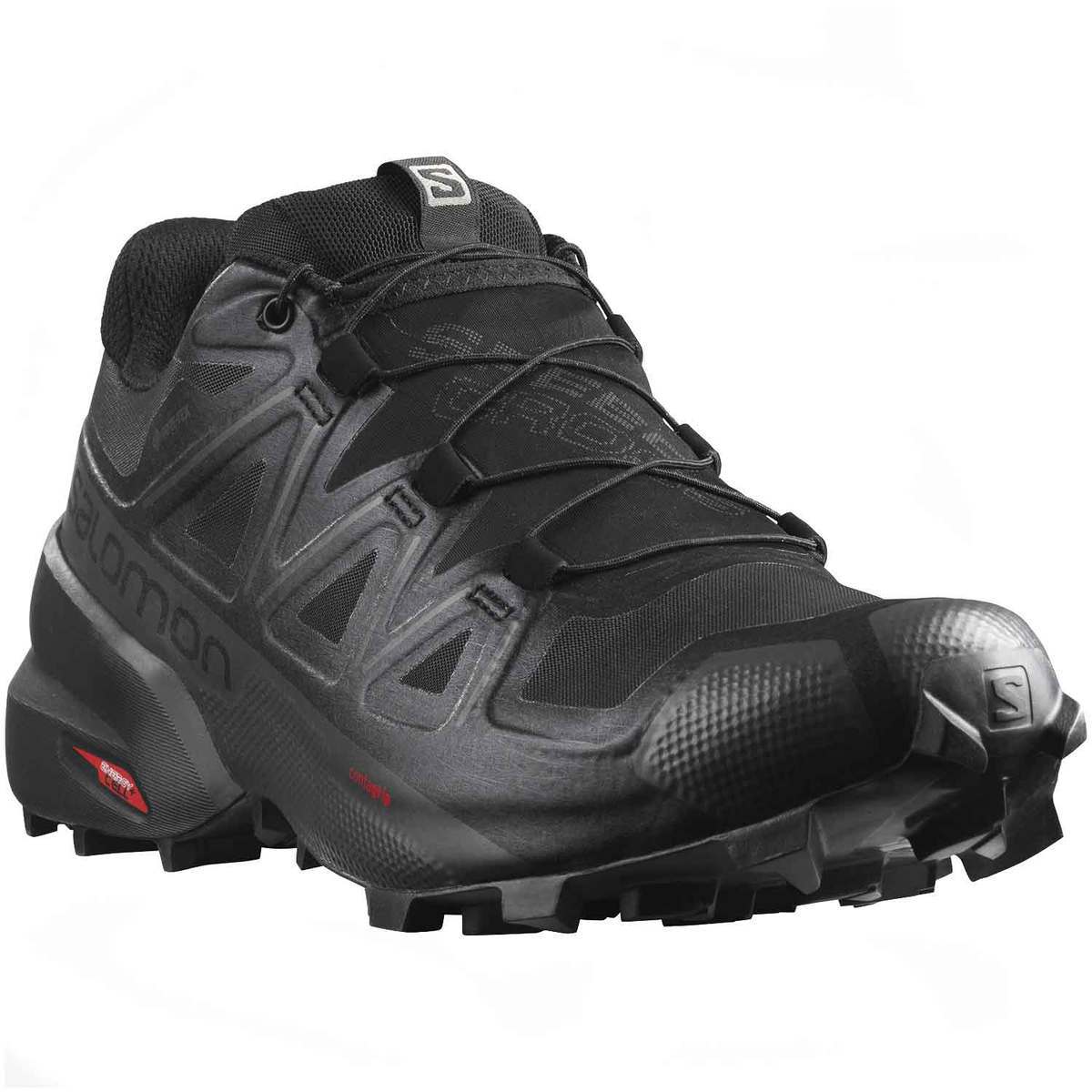 Bel terug hobby Elektropositief Salomon Men's Speedcross 5 Waterproof Low Trail Running Shoes - Black -  Size 9 - Black 9 | Sportsman's Warehouse