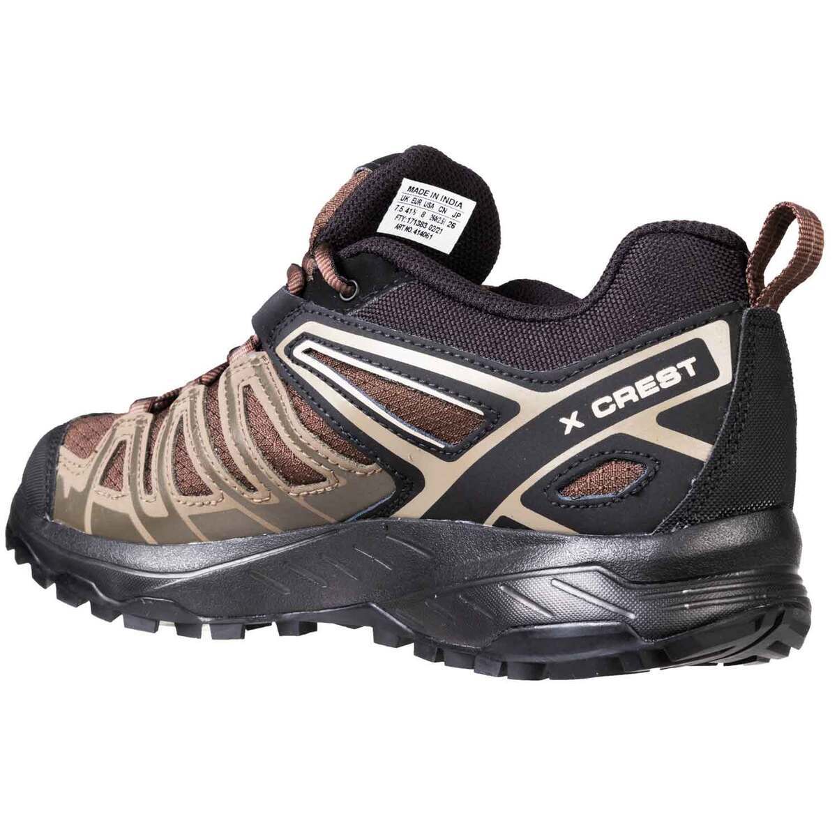 Salomon Men's X Crest Waterproof Low Trail Running Shoes - Wren - Size 13 - Wren 13 Salomon Men's X Crest Waterproof Low Trail Running Shoes - Wren - Size 13 - Wren 13
