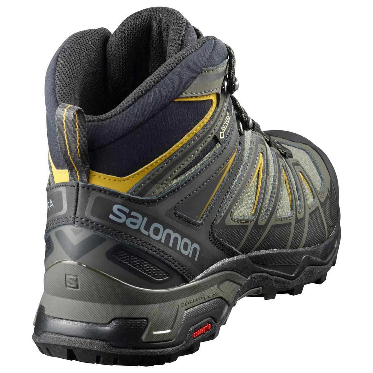 Salomon Men's X Ultra 3 Mid GORE-TEX Hiking Boots - Castor Gray - Size ...