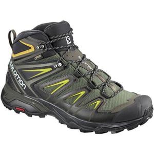 Salomon Men's X Ultra 3 Mid GORE-TEX Hiking Boots - Castor Gray - Size 10