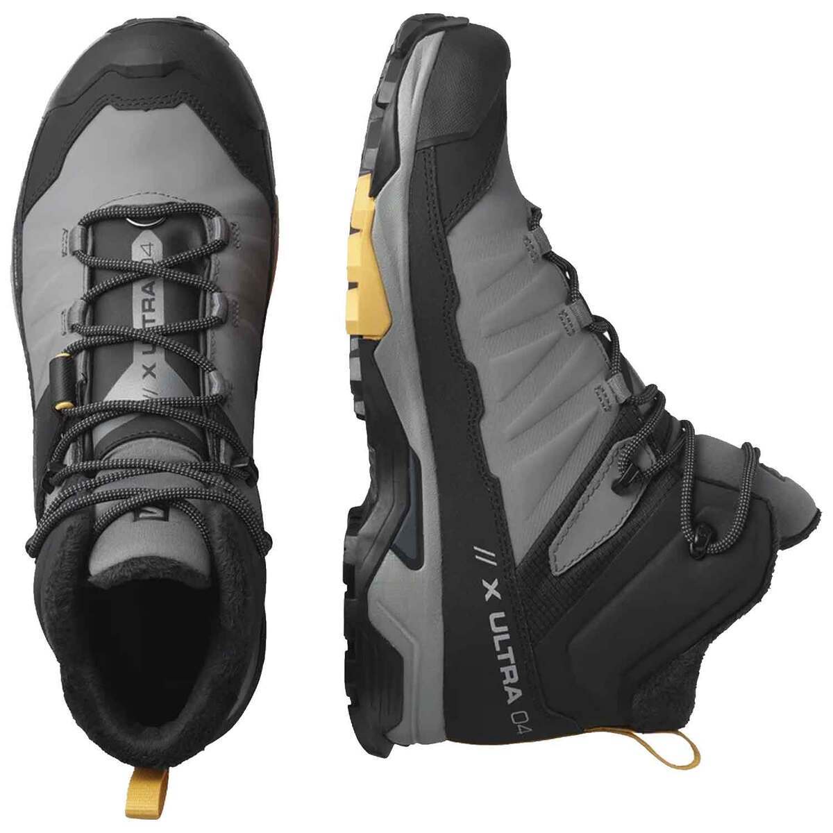 Salomon Men's X Ultra 4 Winter Thinsulate ClimaSalomon Waterproof Mid Hiking Boots - Quiet Shade