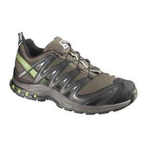 Salomon Men's XA Pro 3D Running Shoes - Swamp/Dark Titanium/Seaweed Green - Size 9.5