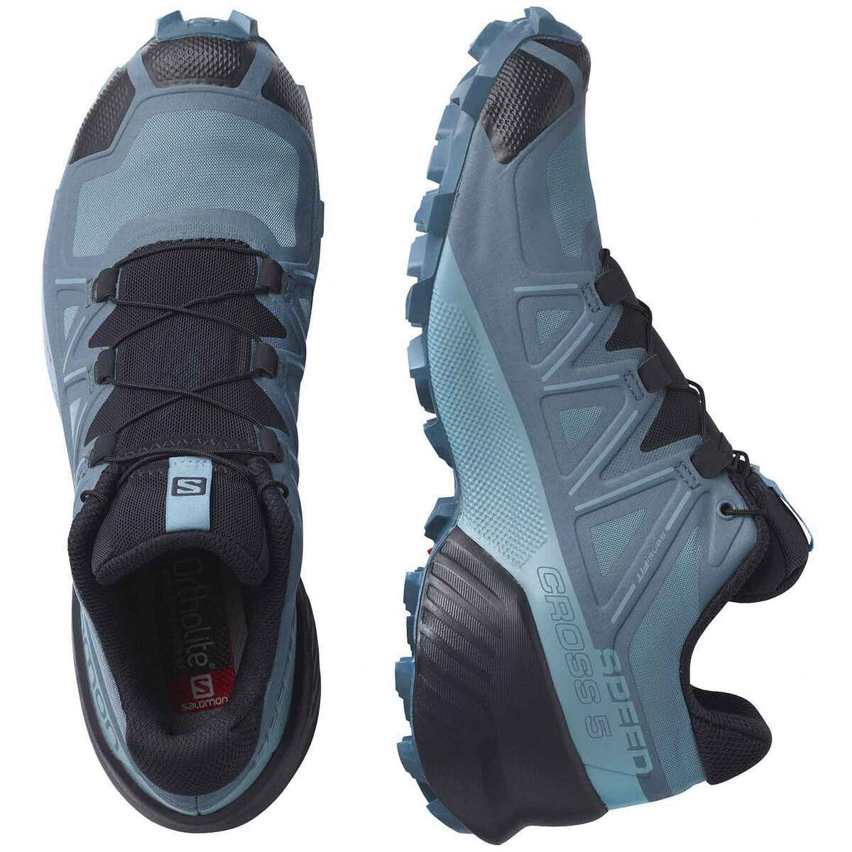 Salomon Women's Speedcross 5 Low Trail Running Shoes - Bluestone - Size 6 - Bluestone 6 Salomon Women's Speedcross 5 Low Trail Running Shoes - Bluestone - Size 6 - Bluestone 6