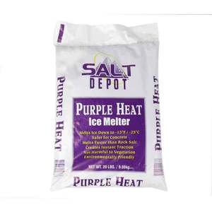 Salt Depot Purple Heat Ice Melter