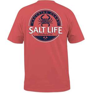 Salt Life Men's Back Fin Short Sleeve Shirt