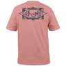 Salt Life Men's Chillin Since 03 Short Sleeve Casual Shirt - Pink Clay - L - Pink Clay L