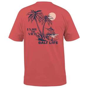 Salt Life Men's Enjoy The View Short Sleeve Casual Shirt