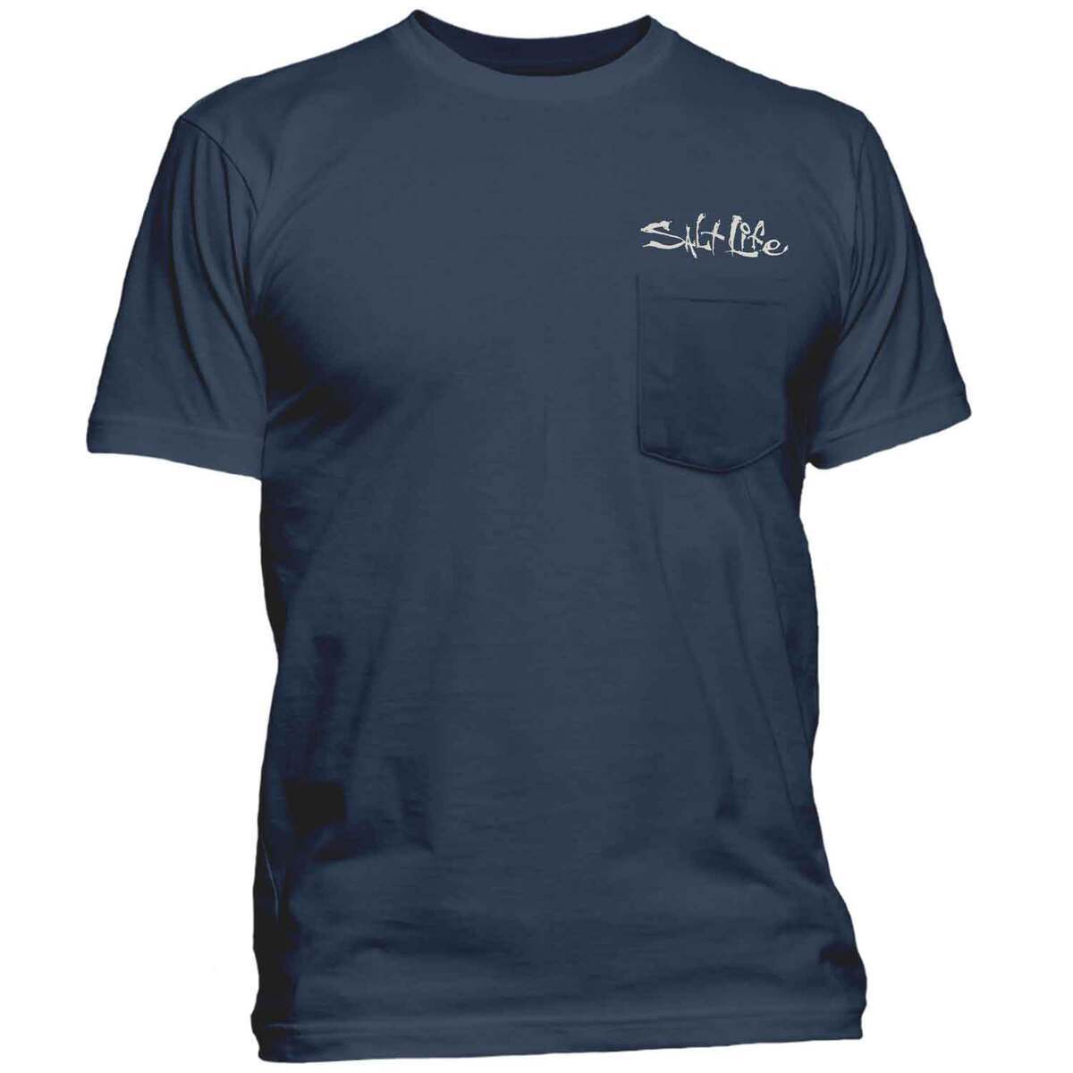 Salt Life Men's Simply Salty Pocket Short Sleeve Casual Shirt ...