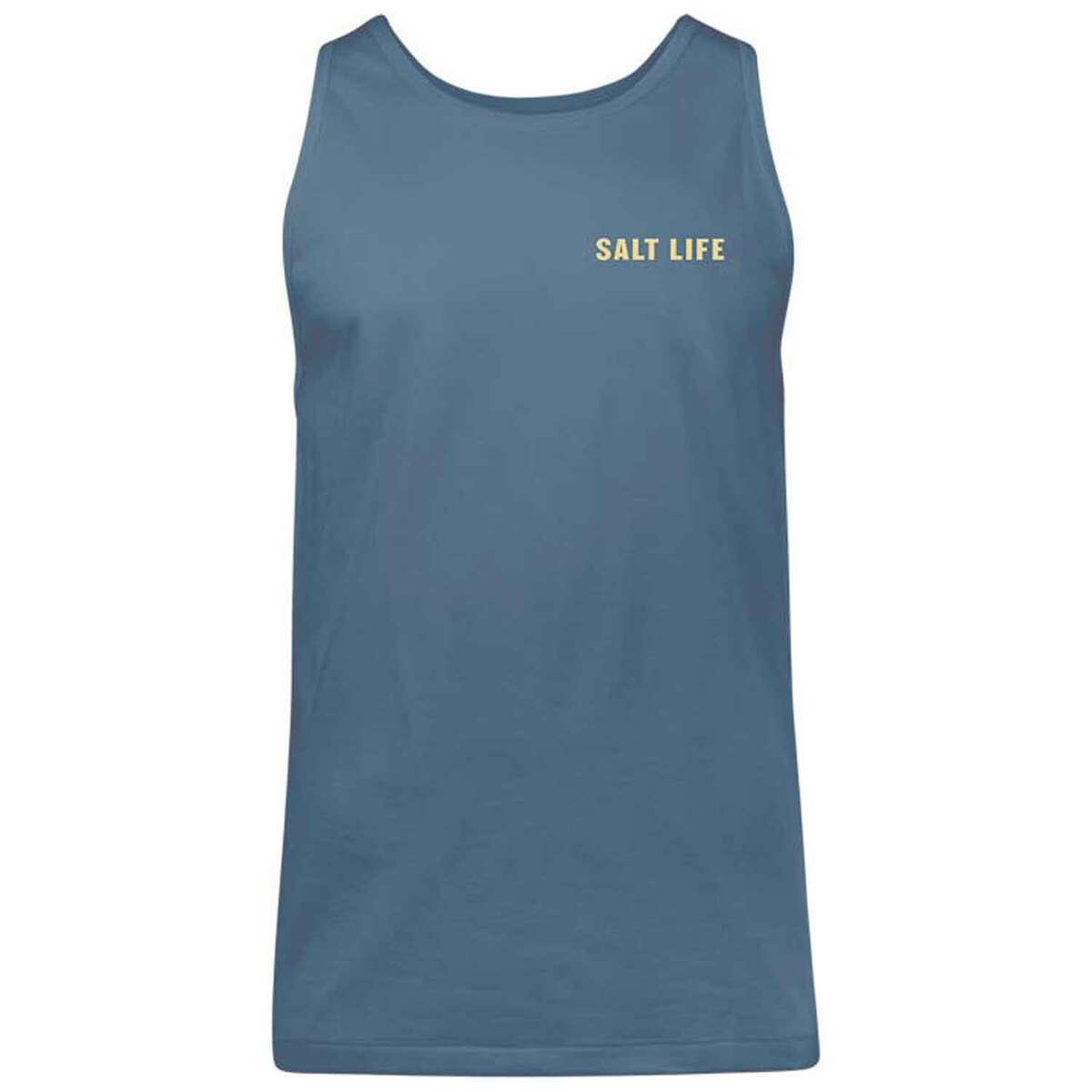 Salt Life Men's Sunrise Palms Sleeveless Casual Shirt - Coastal Blue - M - Coastal Blue M Salt Life Men's Sunrise Palms Sleeveless Casual Shirt - Coastal Blue - M - Coastal Blue M