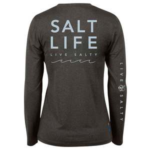 Salt Life Women's Fin N Wave Long Sleeve Shirt