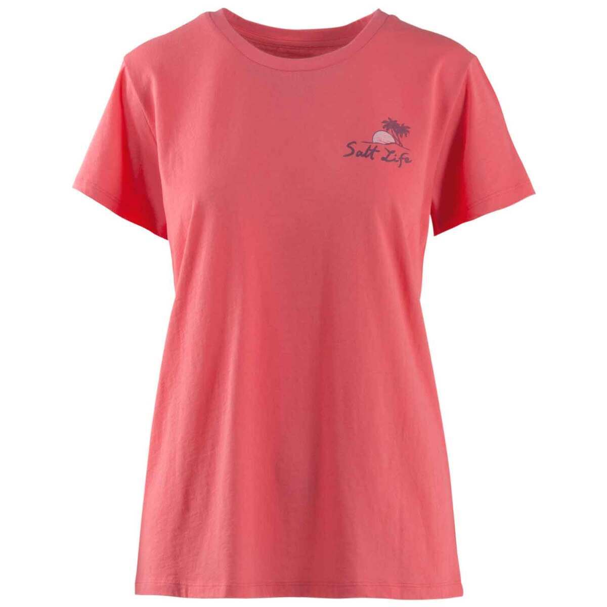 Salt Life Women's Find Your Oasis Short Sleeve Casual Shirt | Sportsman ...