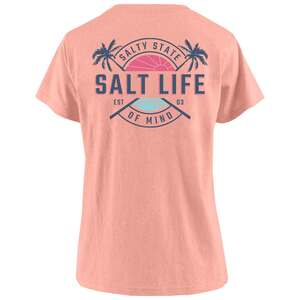 Salt Life Women's First Light Short Sleeve Casual Shirt