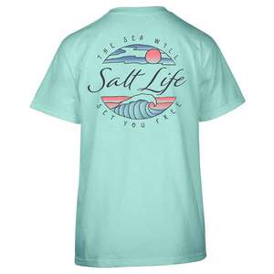 Salt Life Women's Tranquil Tides Short Sleeve Shirt