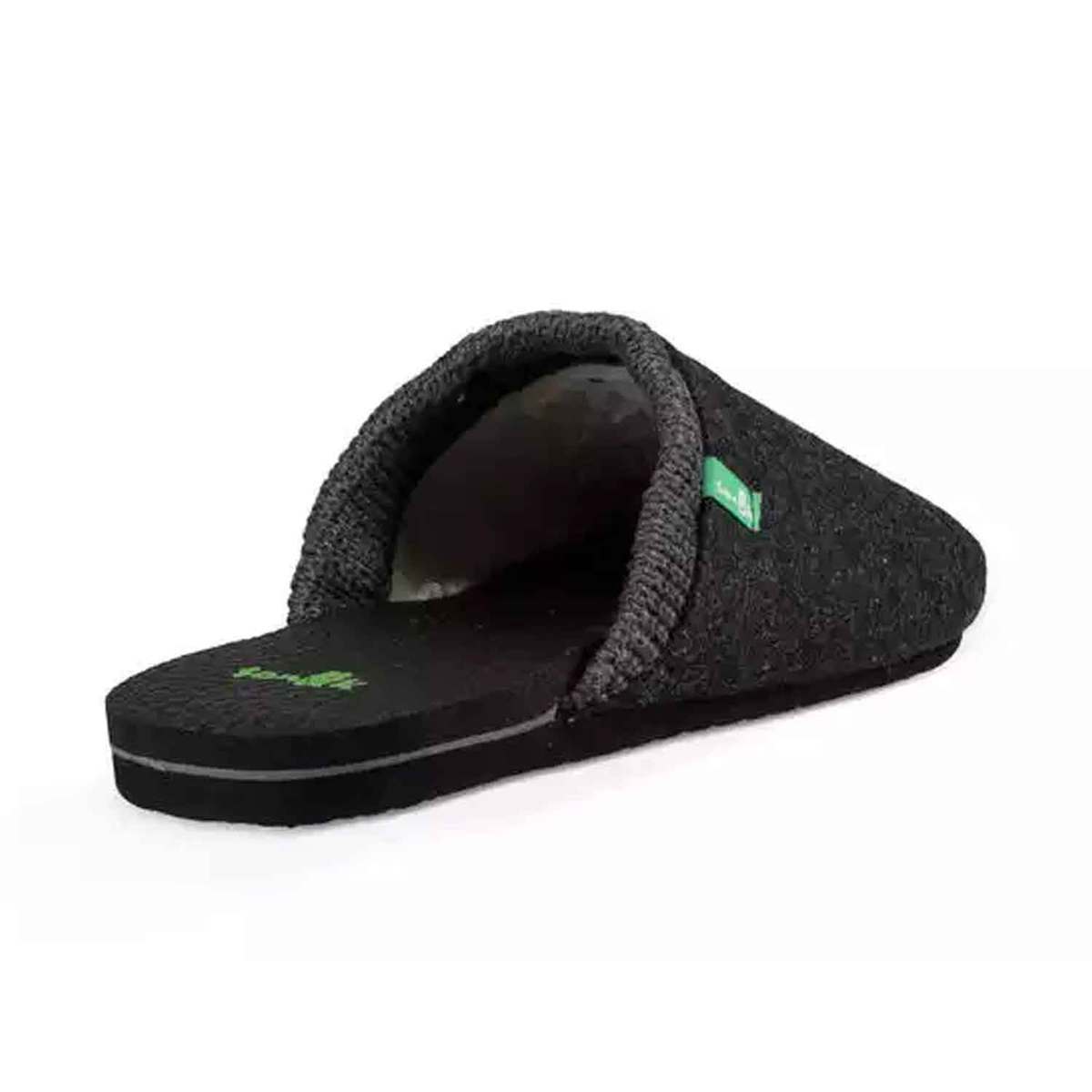 Sanuk Men's BC Bee Knee Slippers - Black - Size 9 - Black 9 Sanuk Men's BC Bee Knee Slippers - Black - Size 9 - Black 9