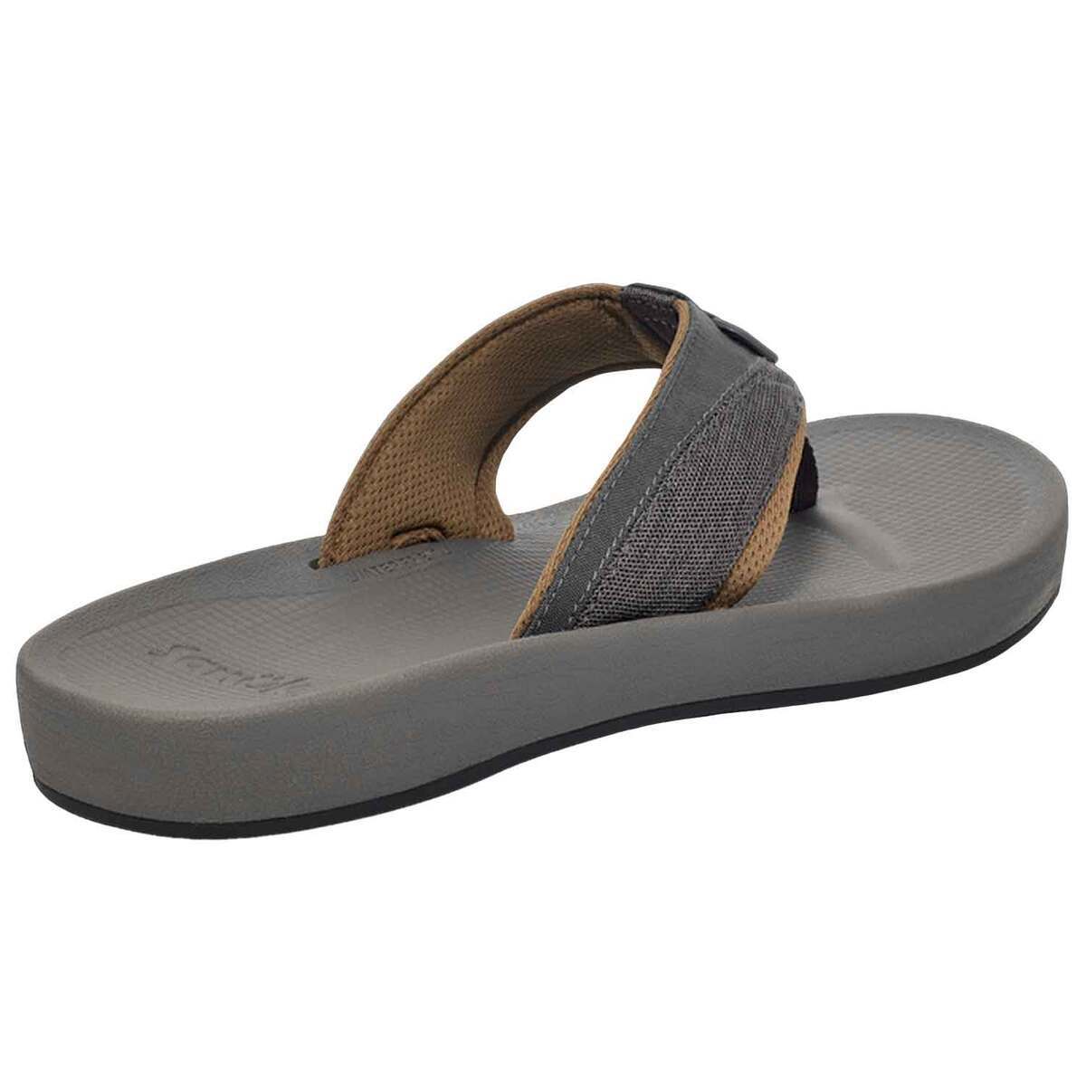 Sanuk Men's Cosmic Sea Mesh Flip Flops Sanuk Men's Cosmic Sea Mesh Flip Flops