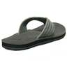 Sanuk Men's Fraid Not Flip Flops - Charcoal - Size 8 - Charcoal 8