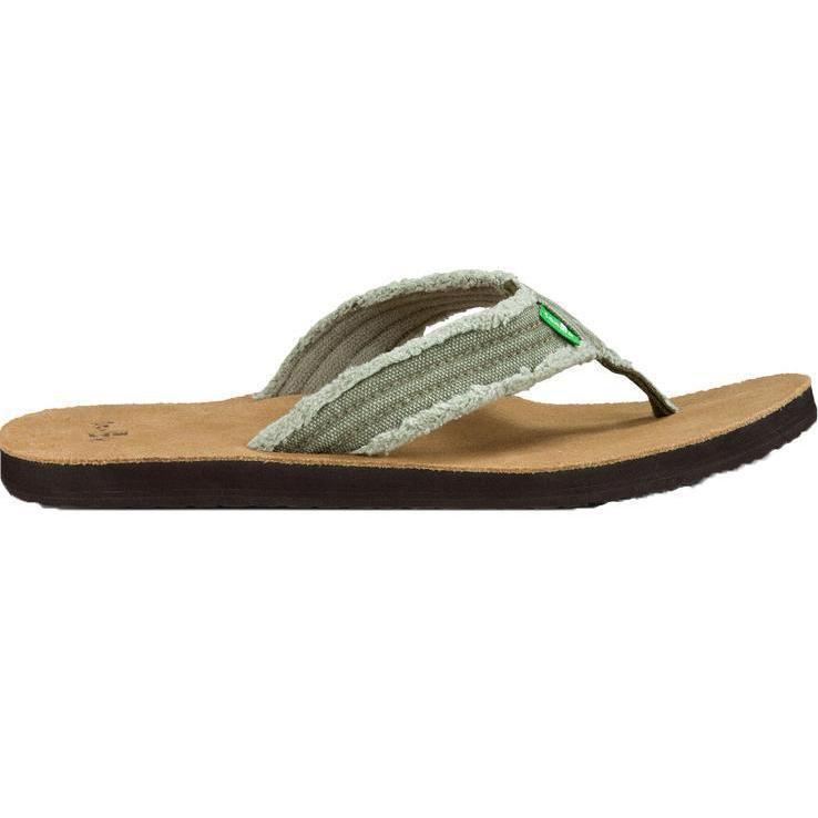 Sanuk Men's Fraid Not Flip Flops Sanuk Men's Fraid Not Flip Flops