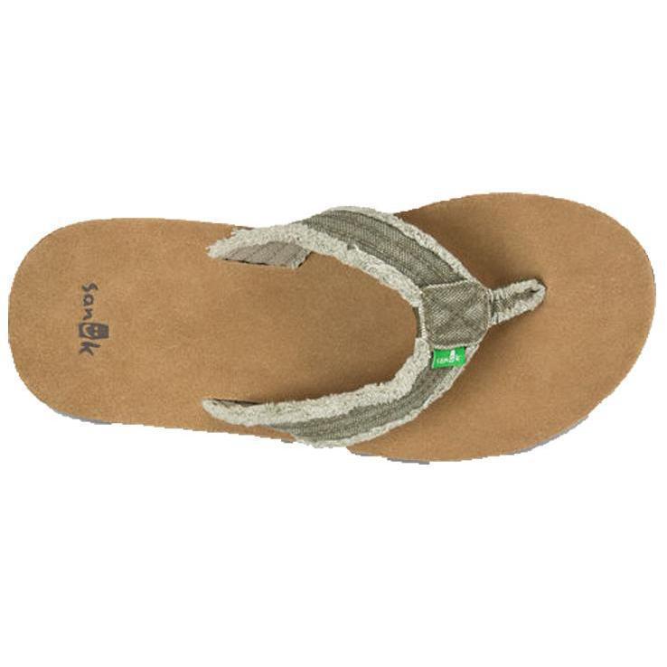 Sanuk Men's Fraid Not Flip Flops Sanuk Men's Fraid Not Flip Flops