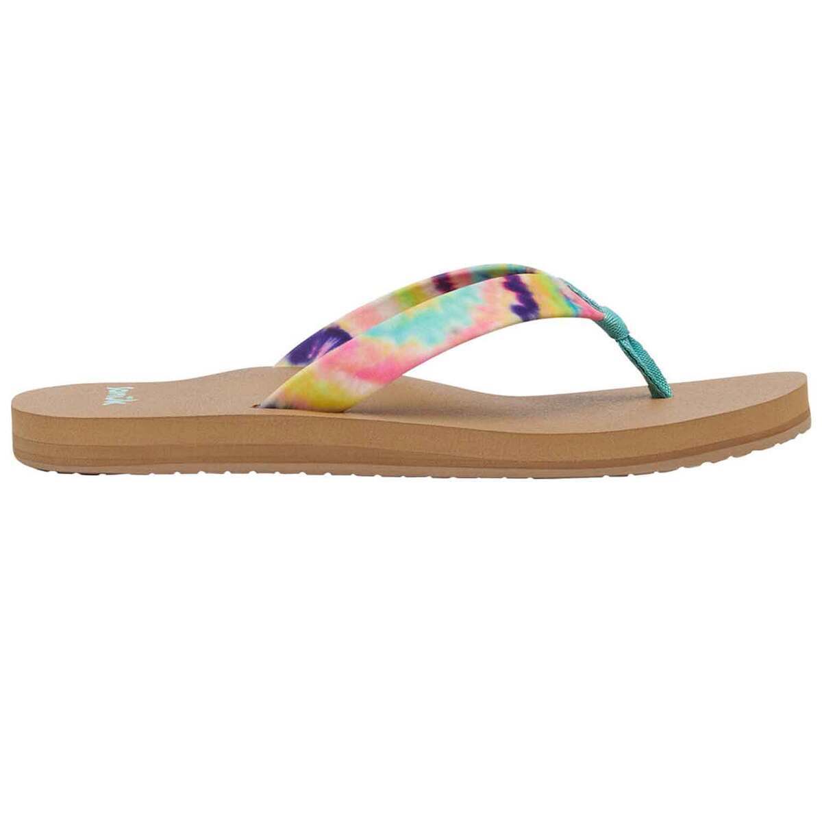 Sanuk Women's Ashland ST Tie Dye Flip Flops Sanuk Women's Ashland ST Tie Dye Flip Flops