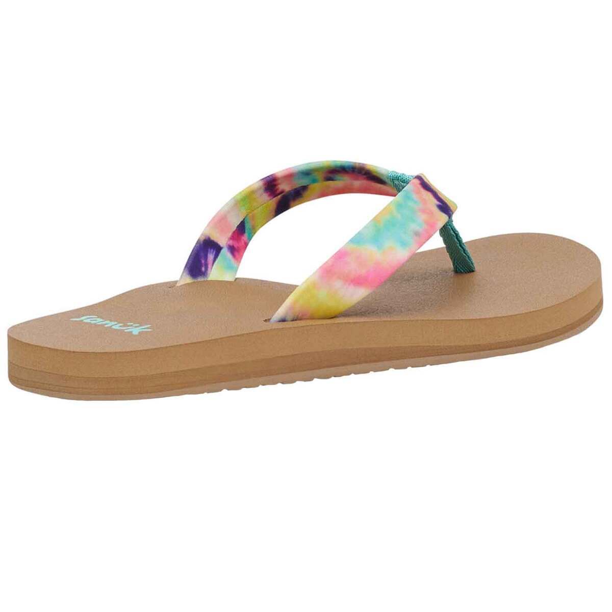 Sanuk Women's Ashland ST Tie Dye Flip Flops Sanuk Women's Ashland ST Tie Dye Flip Flops