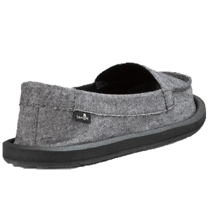 Sanuk Women's Shorty Tx Shoe - Charcoal 7 Sanuk Women's Shorty Tx Shoe - Charcoal 7