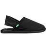 Sanuk Women's Yoga Sling Cruz Closed Toe Sandals - Black - Size 8 - Black 8