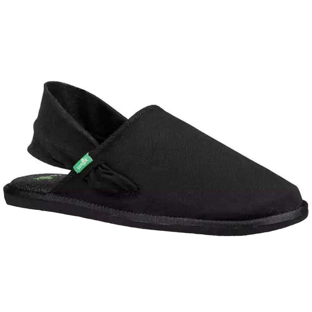 Sanuk Women's Yoga Sling Cruz Closed Toe Sandals - Black - Size 8 - Black 8 Sanuk Women's Yoga Sling Cruz Closed Toe Sandals - Black - Size 8 - Black 8
