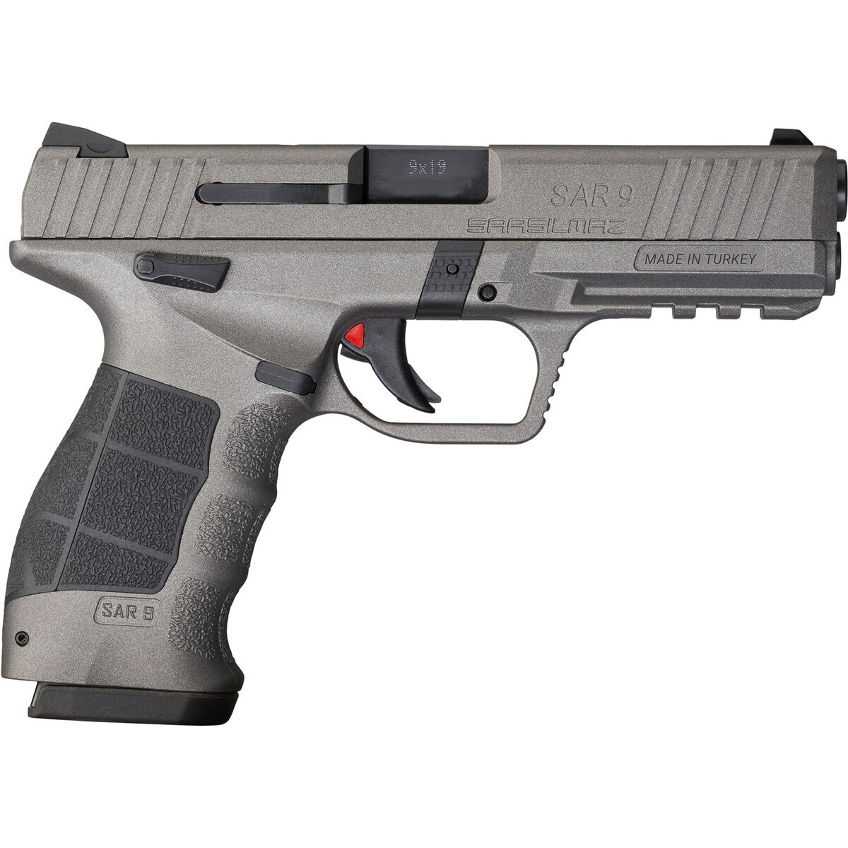 SAR SAR9 9mm Luger 4.4in Platinum Pistol - 17+1 Rounds - Platinum SAR SAR9 9mm Luger 4.4in Platinum Pistol - 17+1 Rounds - Platinum