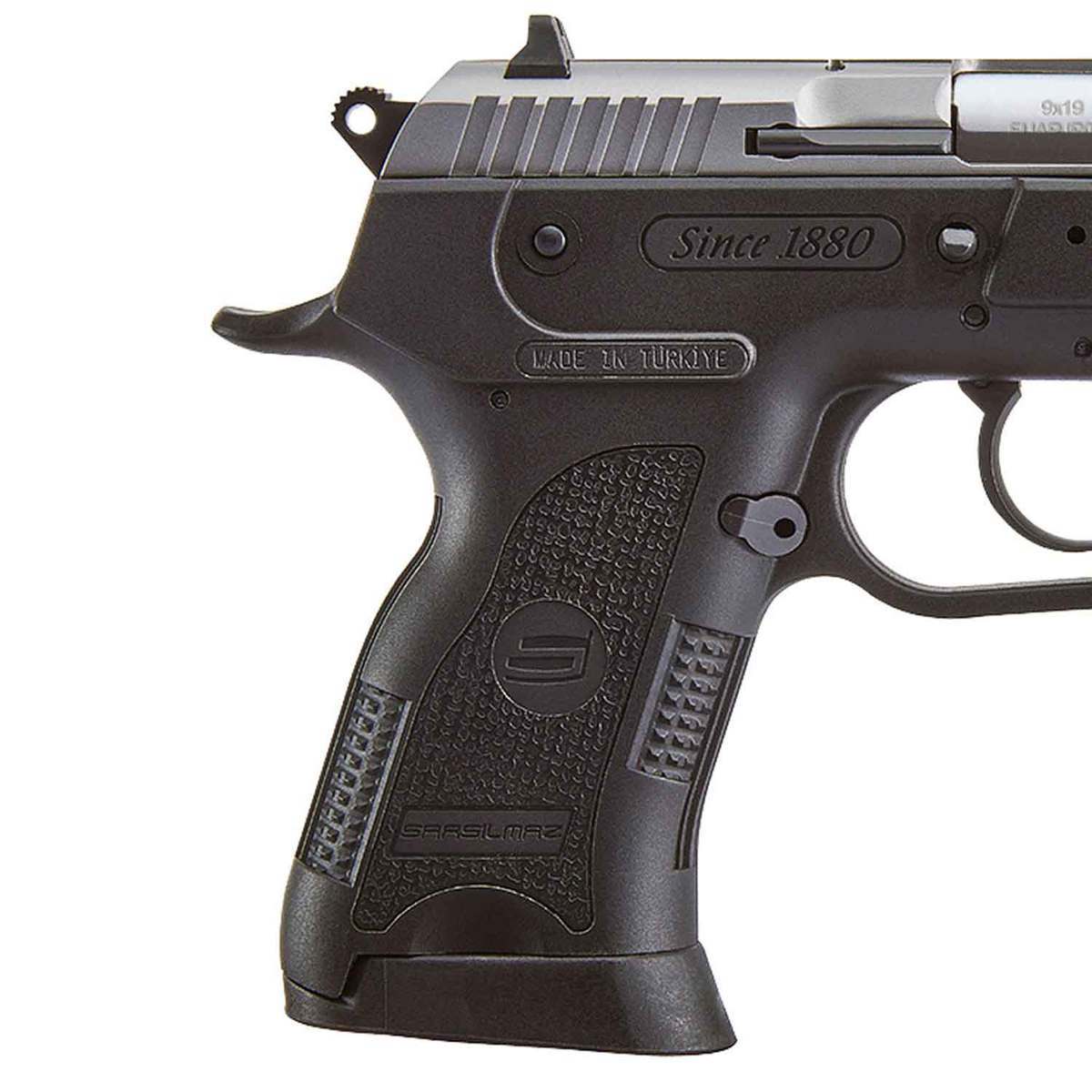 Sar Usa B6c 9Mm Luger 3.8In Black/Stainless Pistol - 13+1 Rounds ...