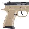 Sar USA B6C 9mm Luger 3.8in FDE/Black Pistol - 13+1 Rounds - Tan
