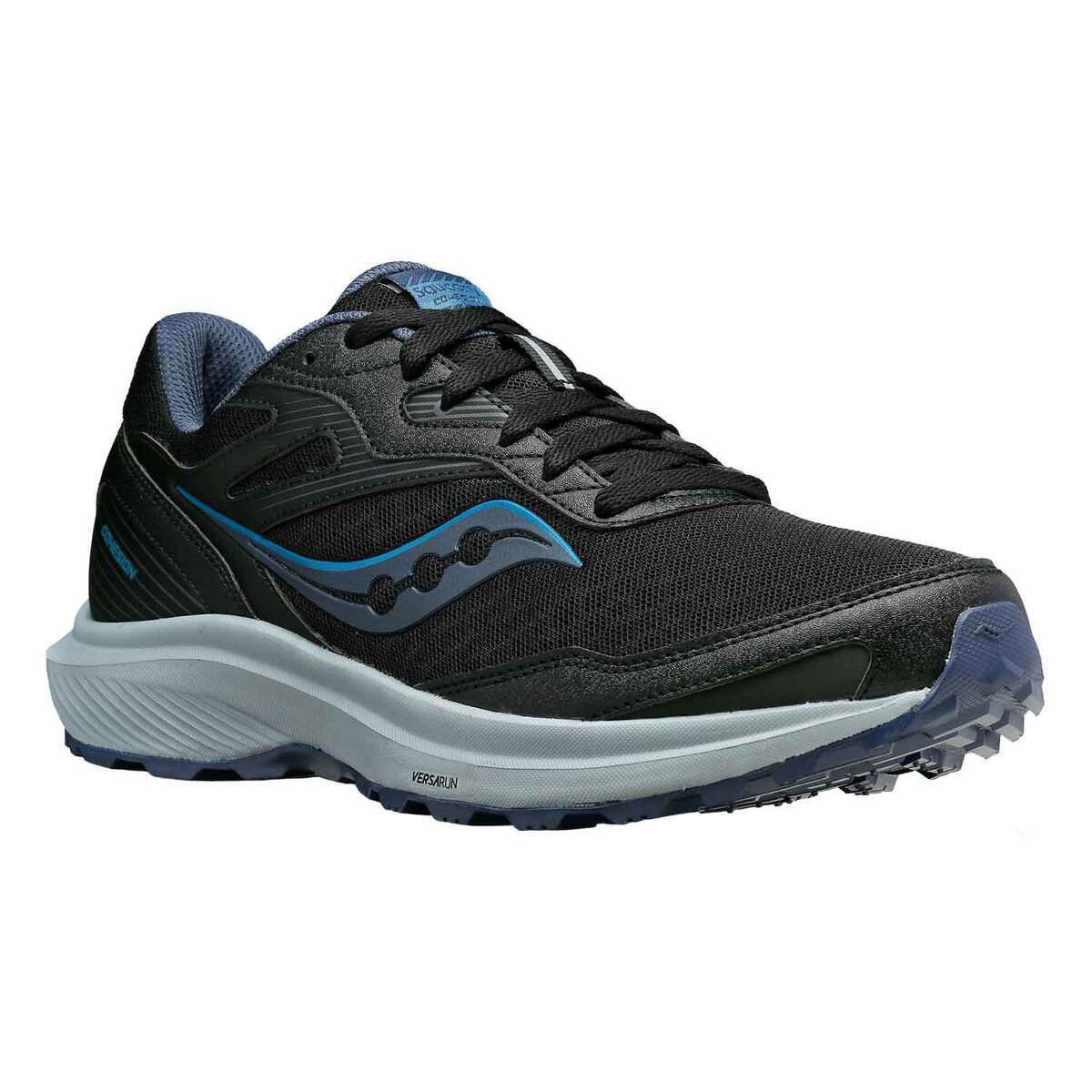 Saucony Men's Cohesion TR 16 Low Trail Running Shoes - Black/Mist ...