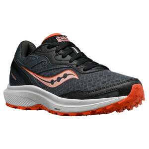 Saucony Women's Cohesion TR 16 Low Trail Running Shoes - Shadow/Ember - Size 7