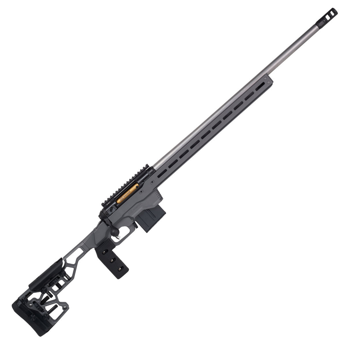 Savage Arms 110 Elite Precision Black/Gray Bolt Action Rifle - 6.5 Creedmoor - Gray Cerakote Savage Arms 110 Elite Precision Black/Gray Bolt Action Rifle - 6.5 Creedmoor - Gray Cerakote