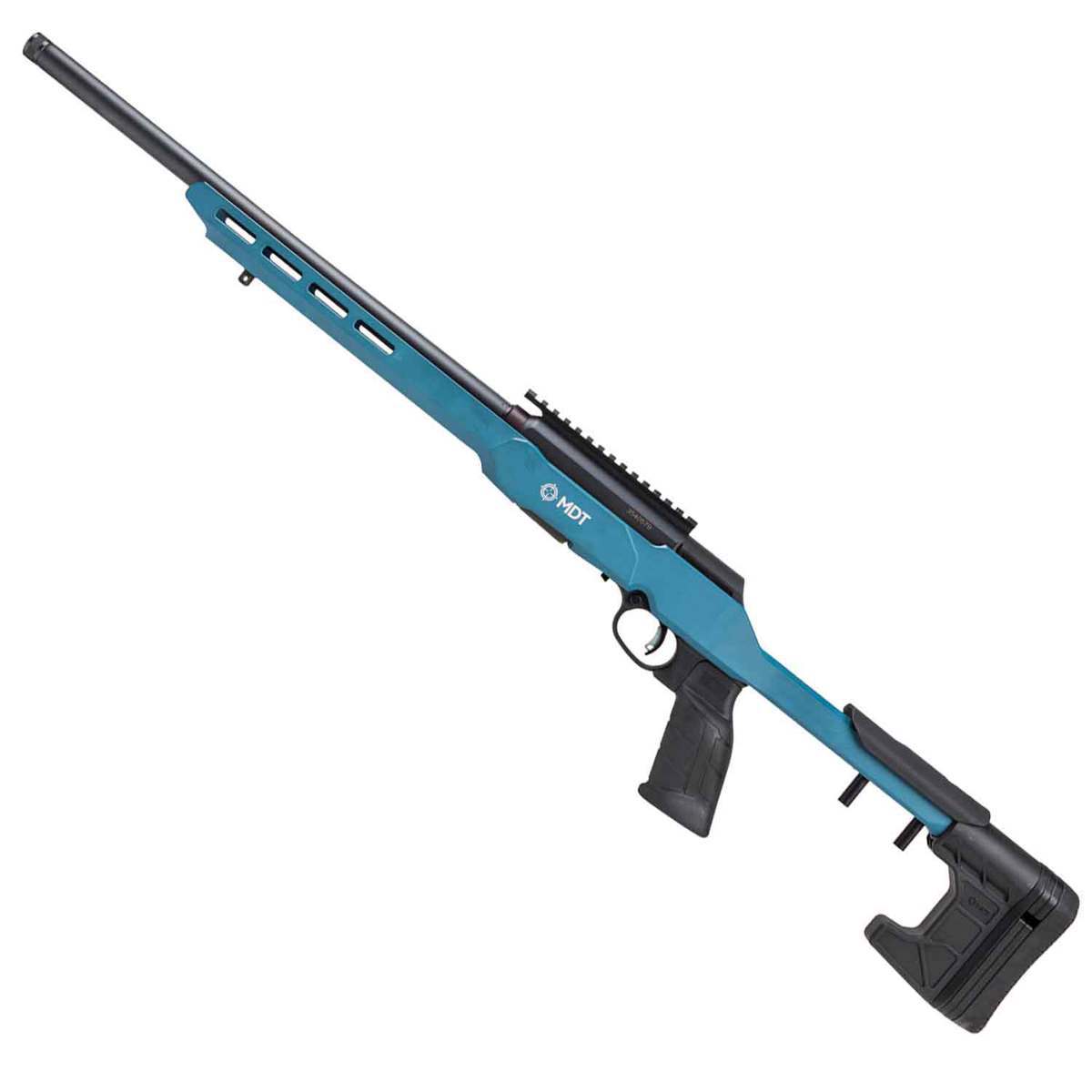 Savage A22 Precision 22 Long Rifle 18in Blue Titanium/Black Semi Automatic Modern Sporting Rifle - 10+1 Rounds - Blue Titanium/Matte Black Savage A22 Precision 22 Long Rifle 18in Blue Titanium/Black Semi Automatic Modern Sporting Rifle - 10+1 Rounds - Blue Titanium/Matte Black